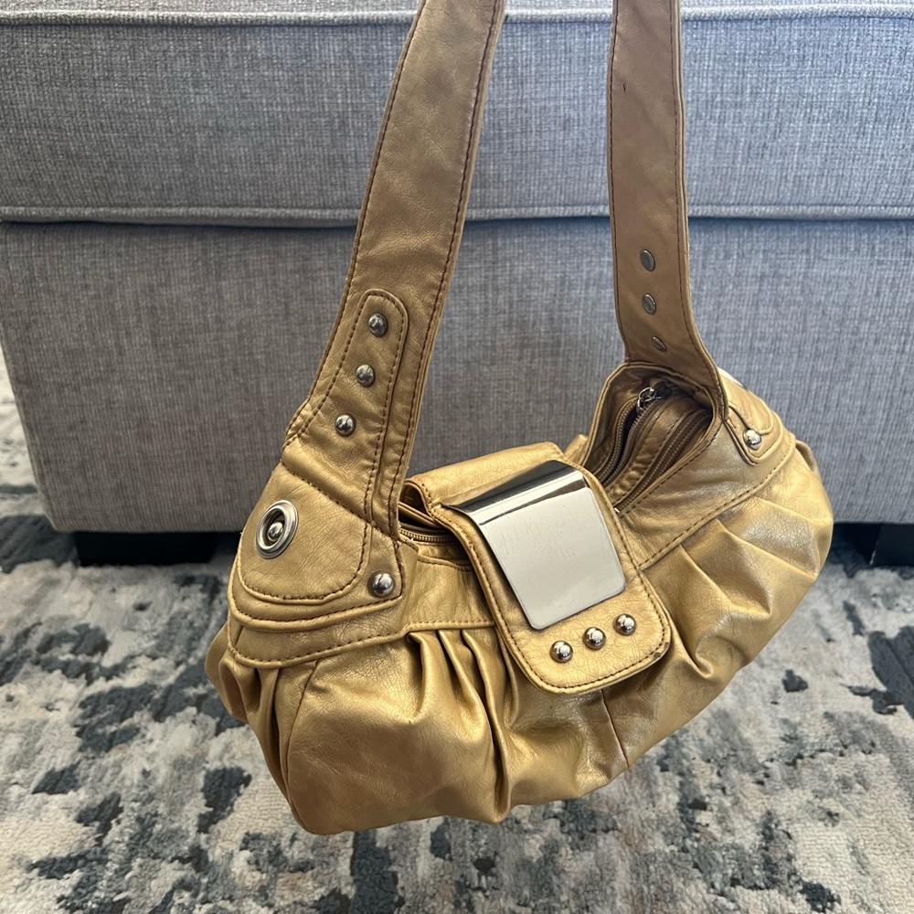Y2K Gold Women's Bag